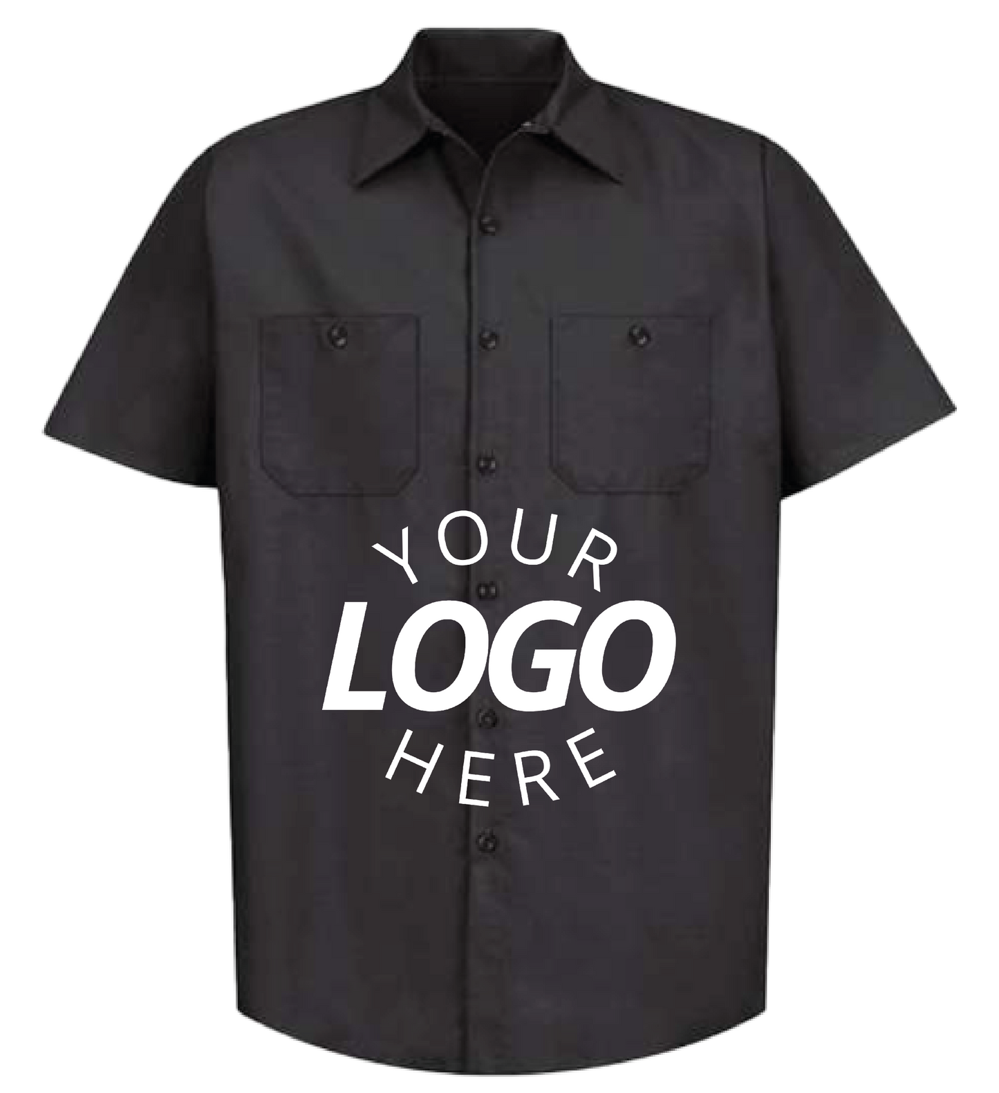 Industrial Short Sleeve Work Shirt