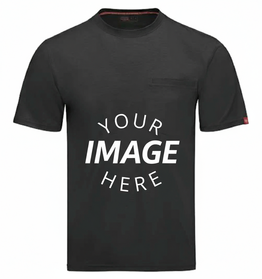 Cooling Pocket T-Shirt on black