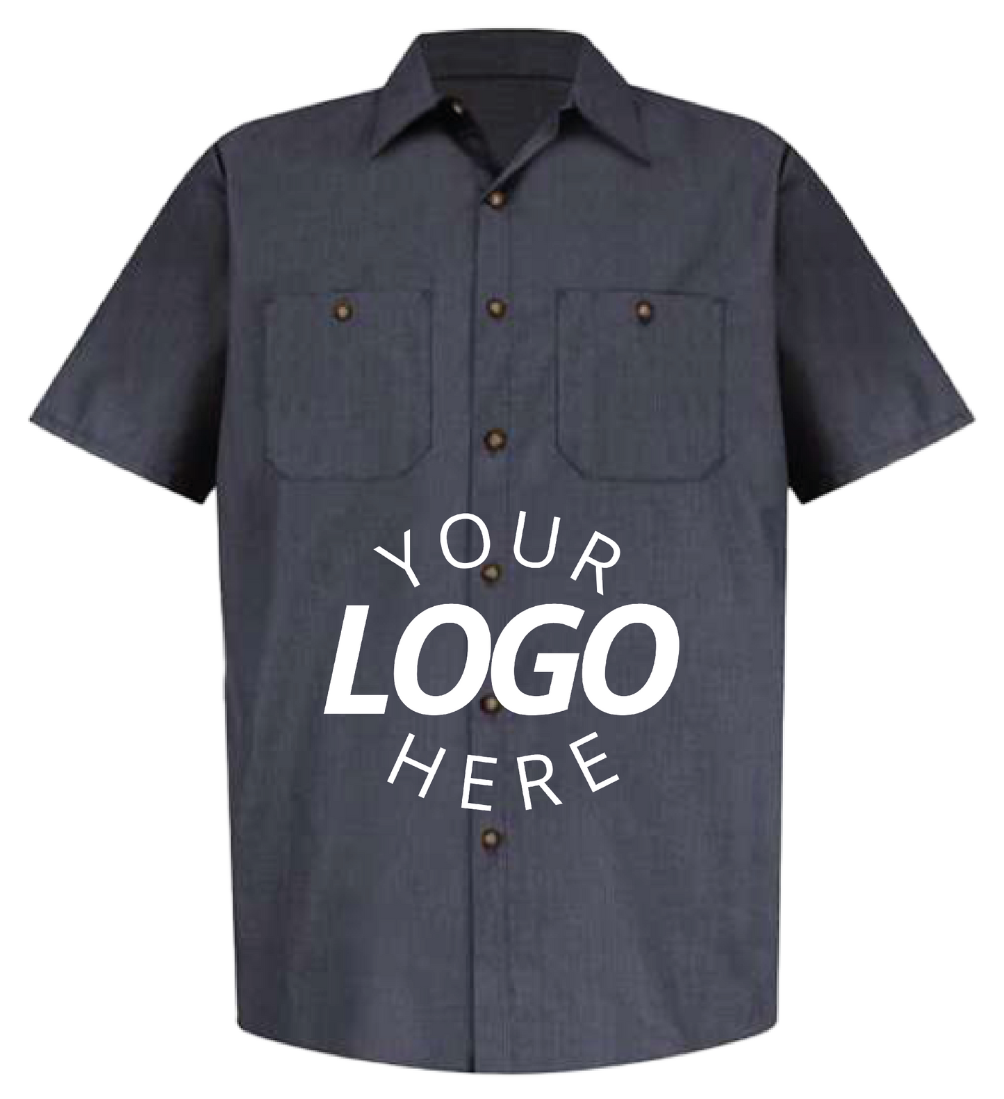 Industrial Short Sleeve Work Shirt