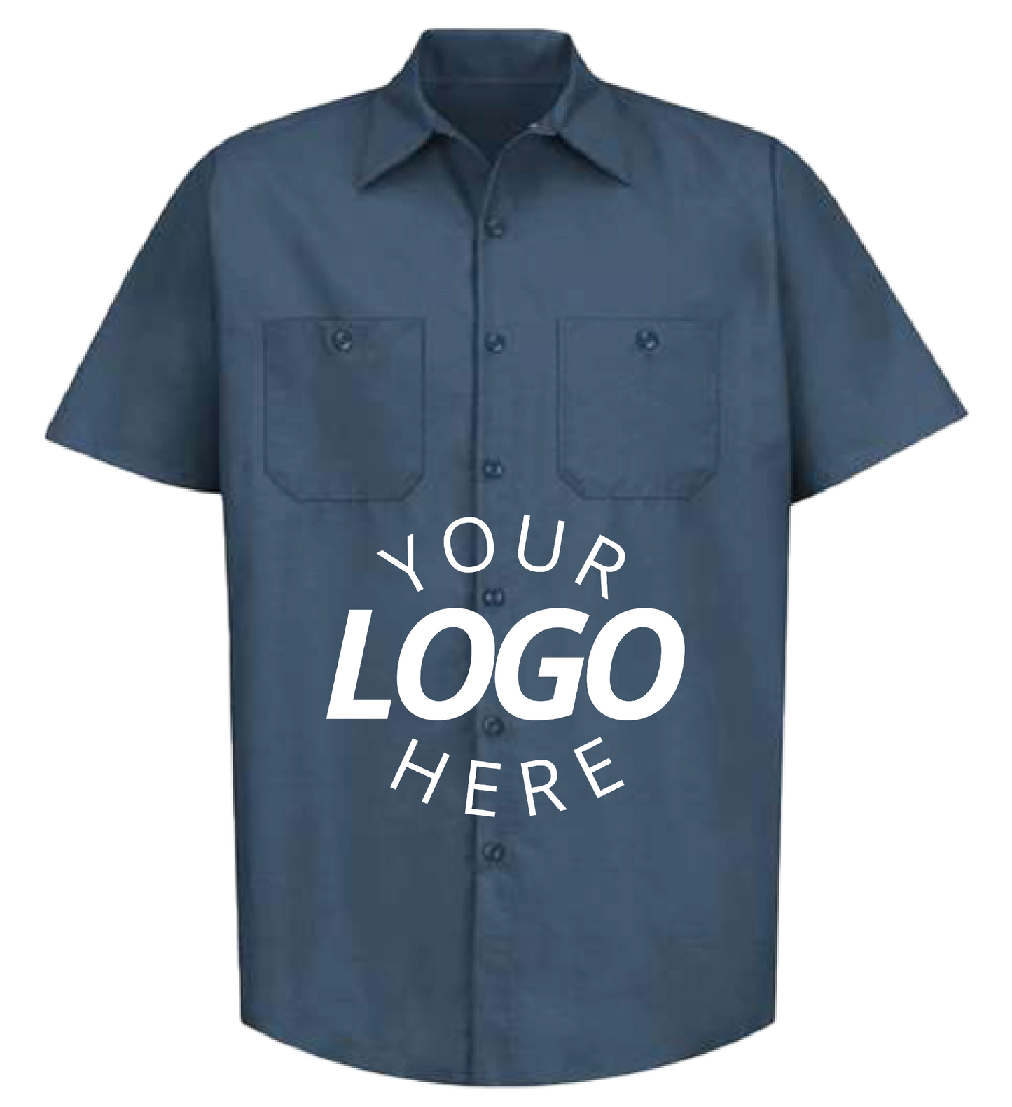 Industrial Short Sleeve Work Shirt