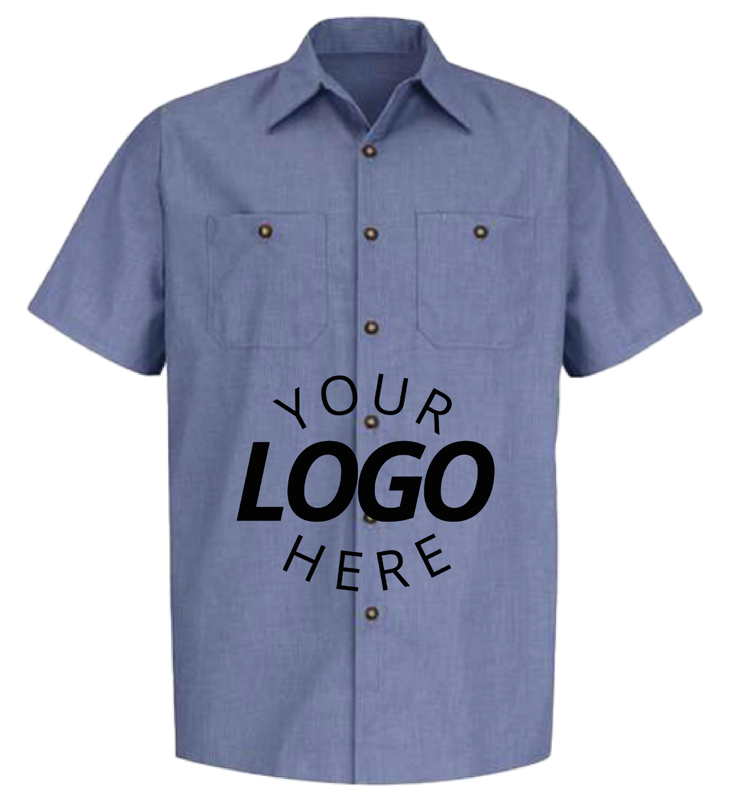 Industrial Short Sleeve Work Shirt