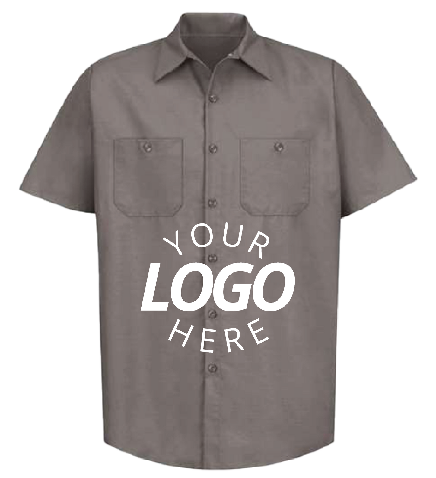 Industrial Short Sleeve Work Shirt
