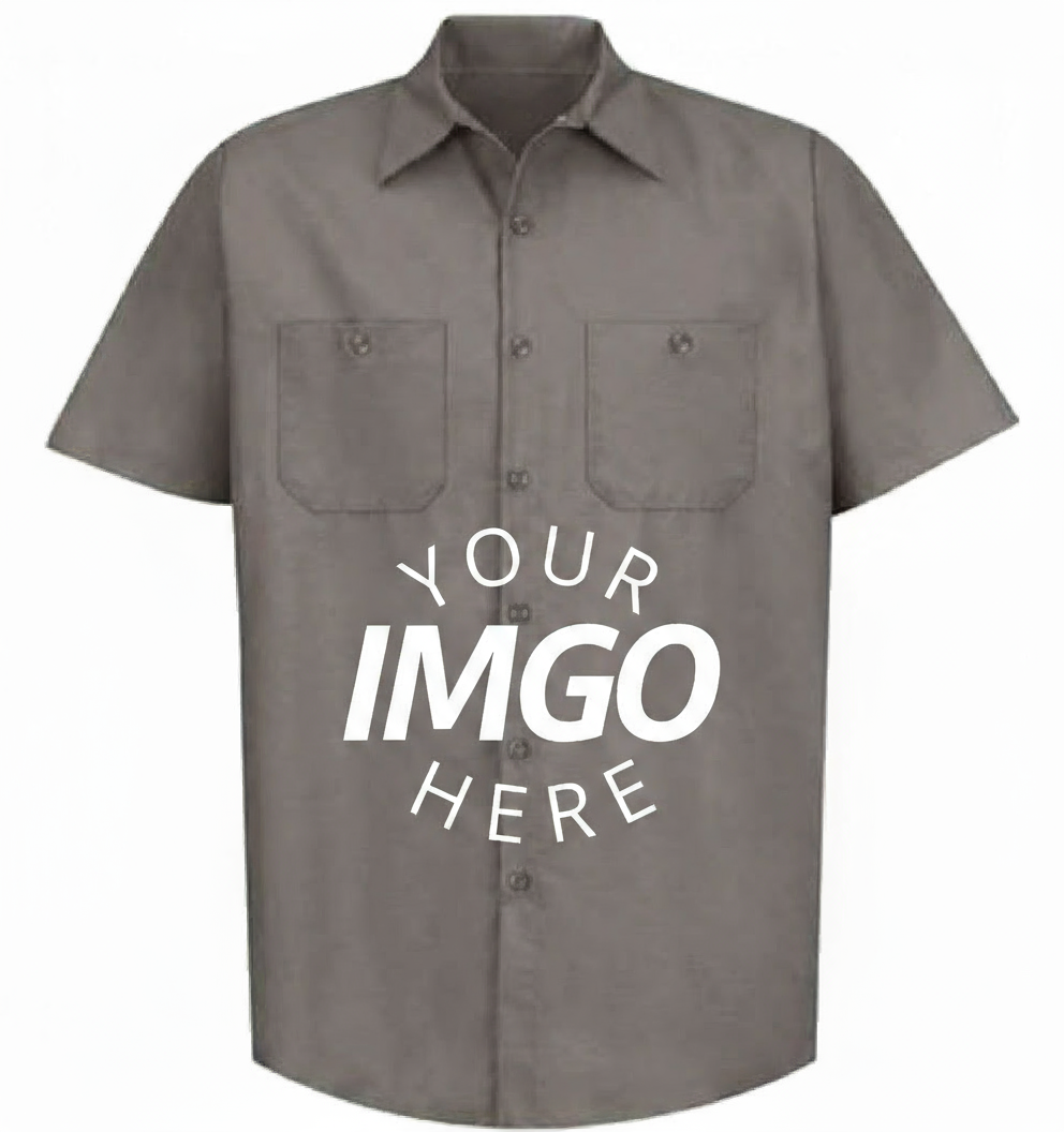 Industrial Short Sleeve Work Shirt