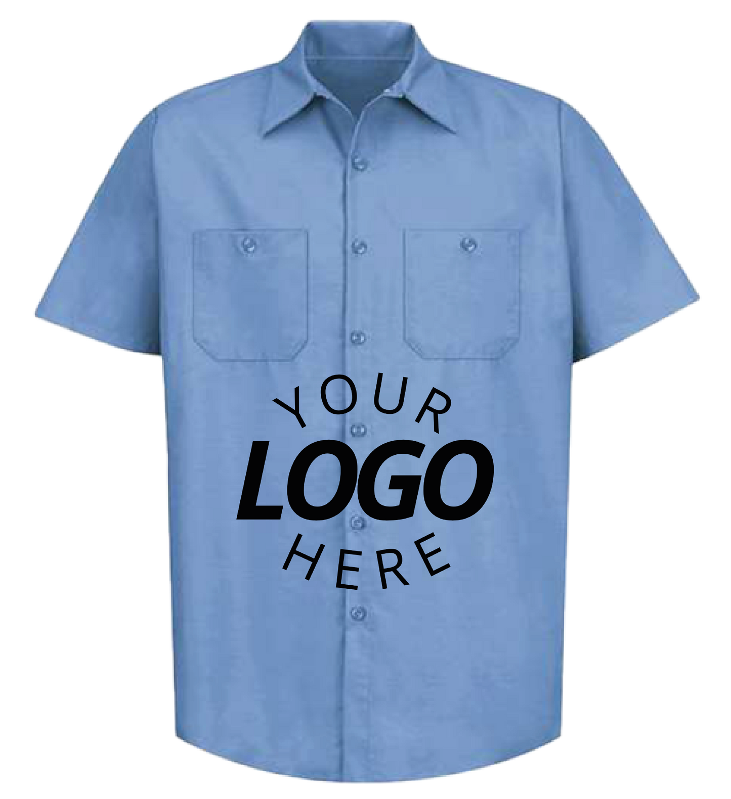 Industrial Short Sleeve Work Shirt