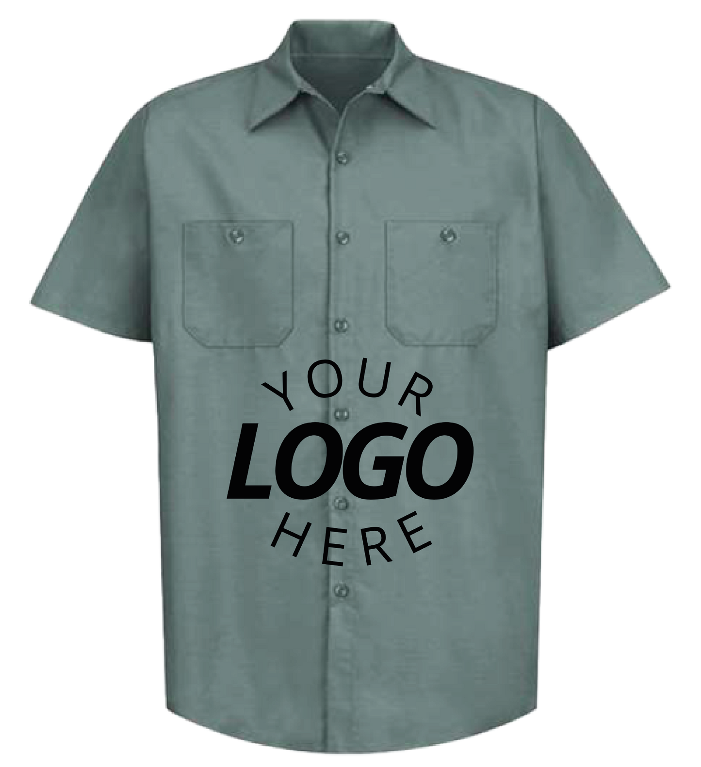 Industrial Short Sleeve Work Shirt