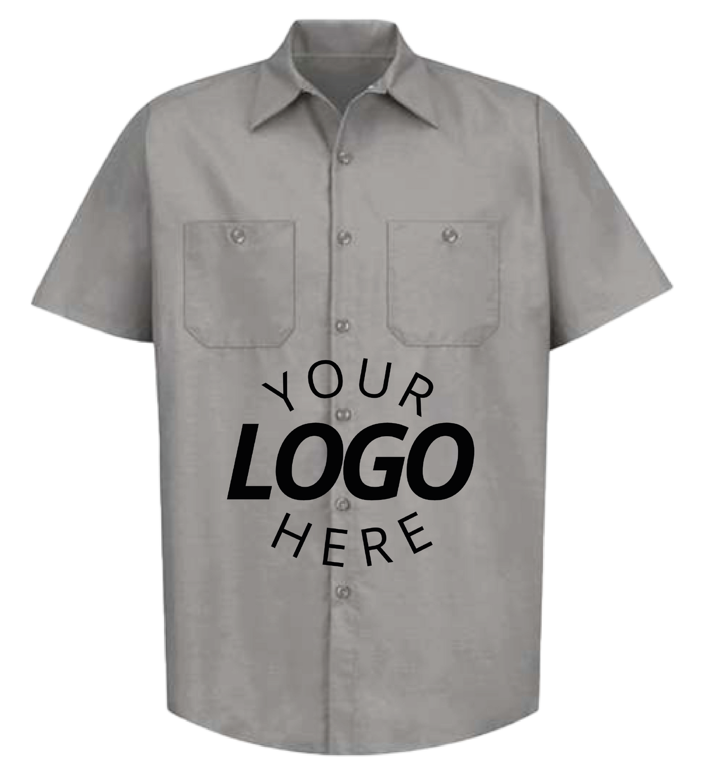 Industrial Short Sleeve Work Shirt
