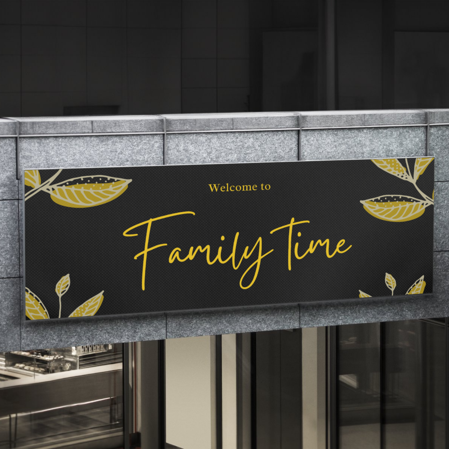 Banners 3′ × 6′