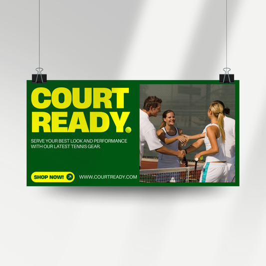 Banners 4′ × 8′