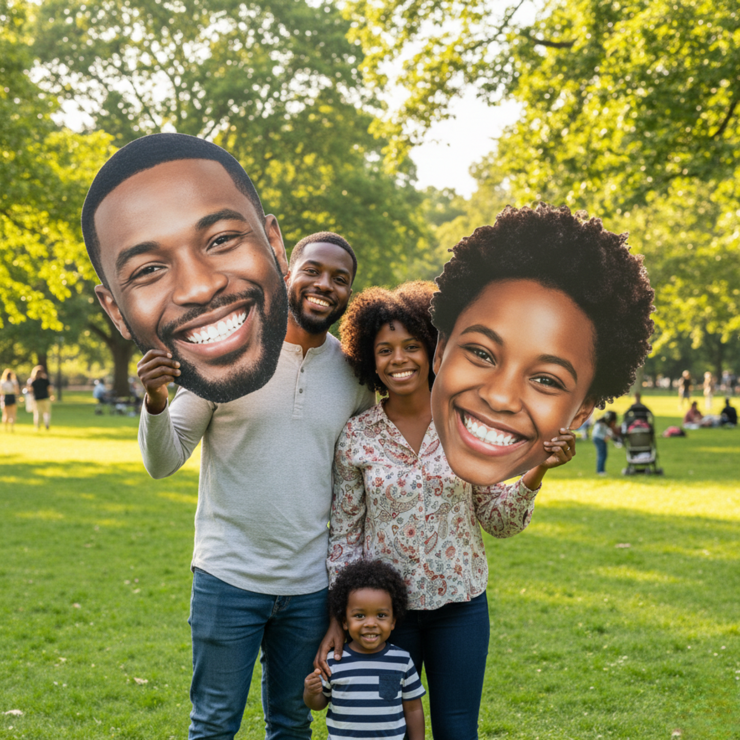 Big Heads 18″ × 24″