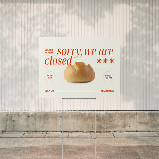 Yard Signs 24″ × 36″