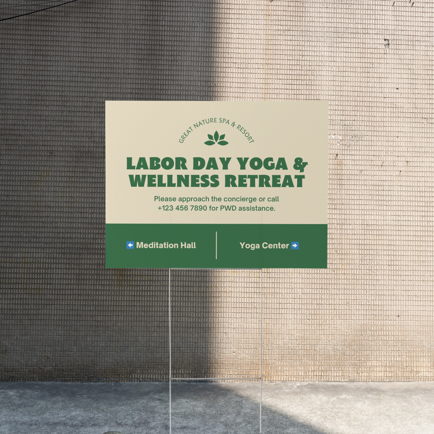 Yard Signs 24″ × 36″