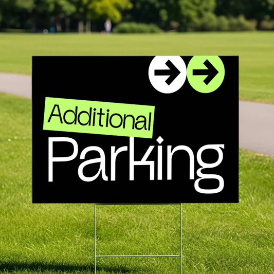 Parking Yard Signs