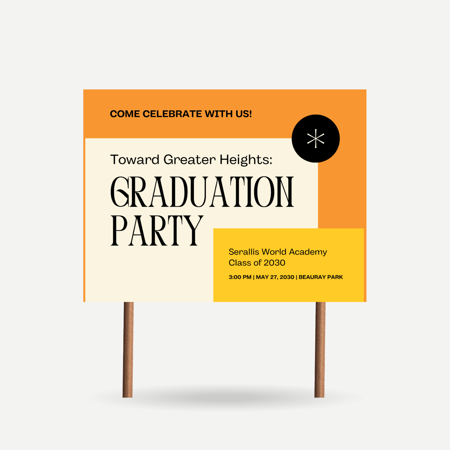 Yard Signs 24″ × 24″