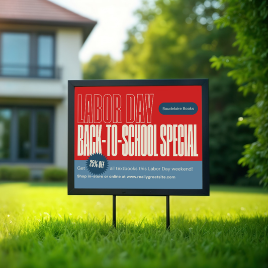 Yard Signs 24″ × 24″