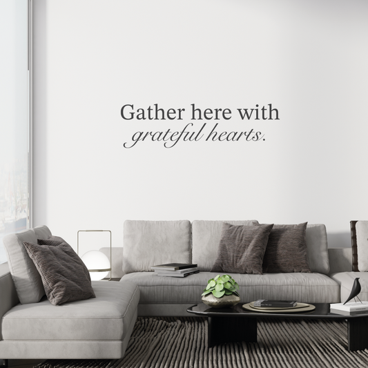 Custom Vinyl Lettering Wall Decal 72" Wide