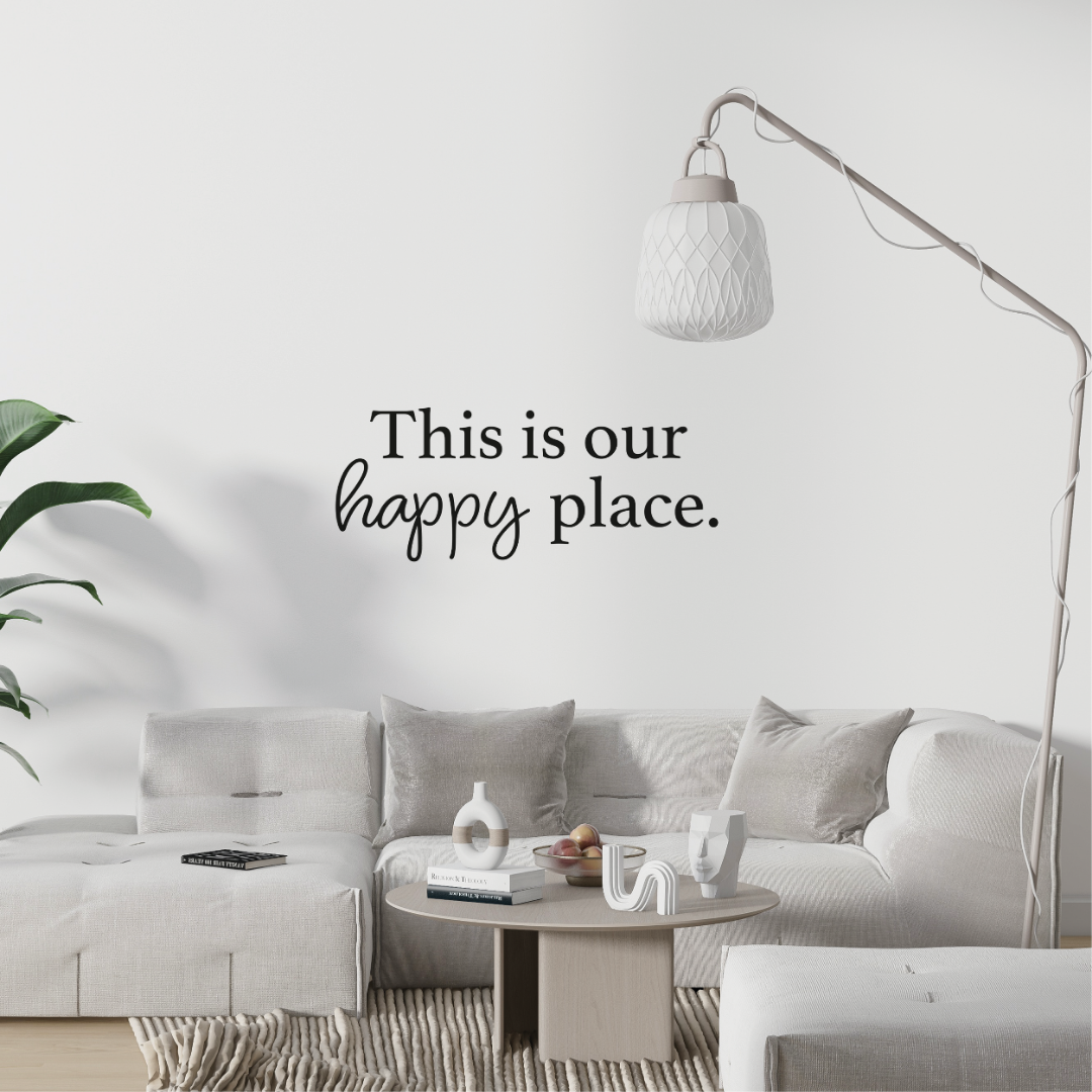 Custom Vinyl Lettering Wall Decal 60" Wide