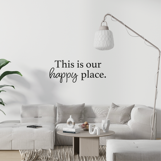 Custom Vinyl Lettering Wall Decal 60" Wide