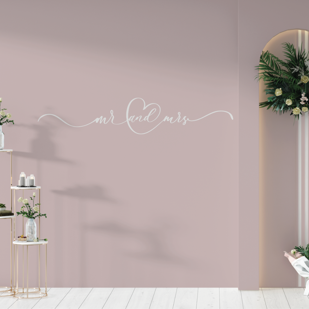 Custom Vinyl Lettering Wall Decal 48" Wide