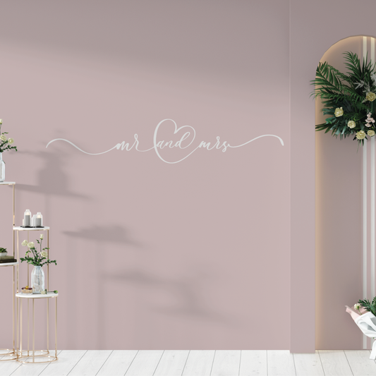 Custom Vinyl Lettering Wall Decal 48" Wide