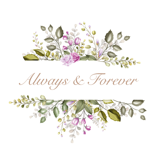 Custom Vinyl Lettering Wall Decal 36" Wide