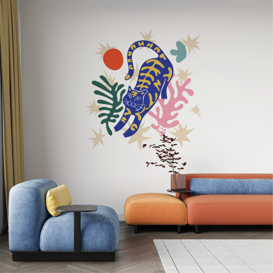 Custom Poster-Cut Wall Decal 12"