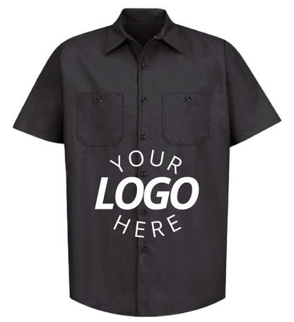 Industrial Short Sleeve Work Shirt