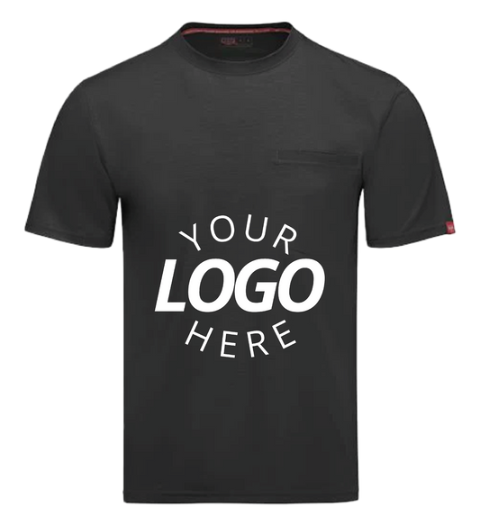 Cooling Pocket T-Shirt on black