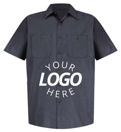 Industrial Short Sleeve Work Shirt