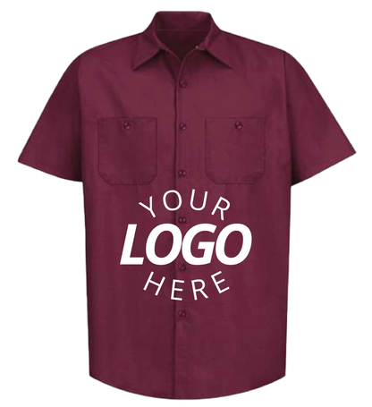 Industrial Short Sleeve Work Shirt