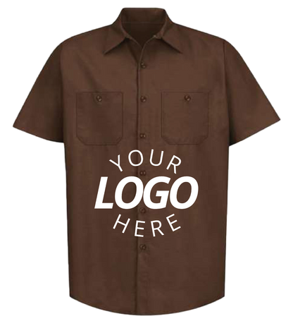 Industrial Short Sleeve Work Shirt