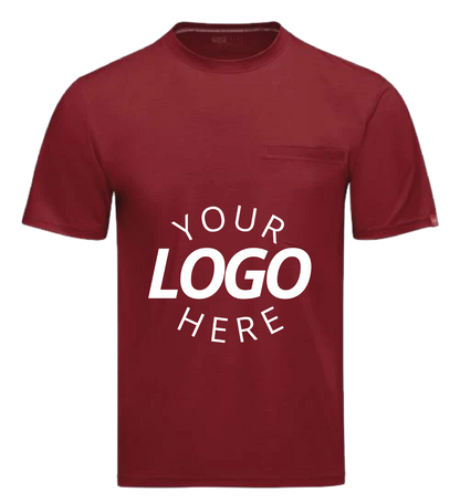 Cooling Pocket T-Shirt on red