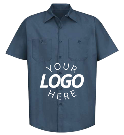 Industrial Short Sleeve Work Shirt