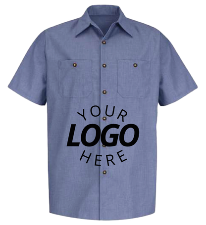 Industrial Short Sleeve Work Shirt