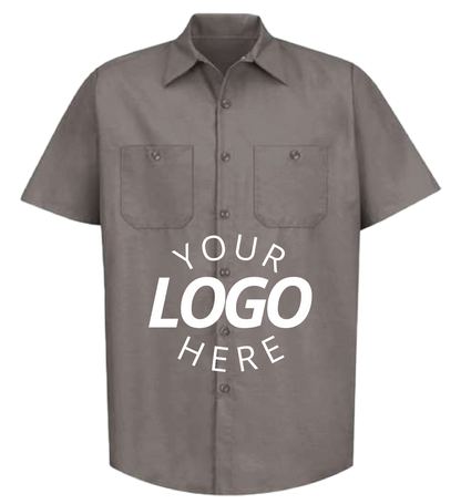 Industrial Short Sleeve Work Shirt