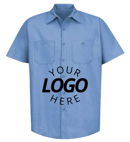 Industrial Short Sleeve Work Shirt