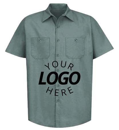 Industrial Short Sleeve Work Shirt