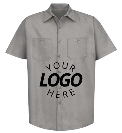 Industrial Short Sleeve Work Shirt
