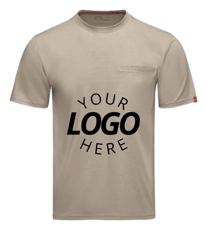 Cooling Pocket T-Shirt on Sand color