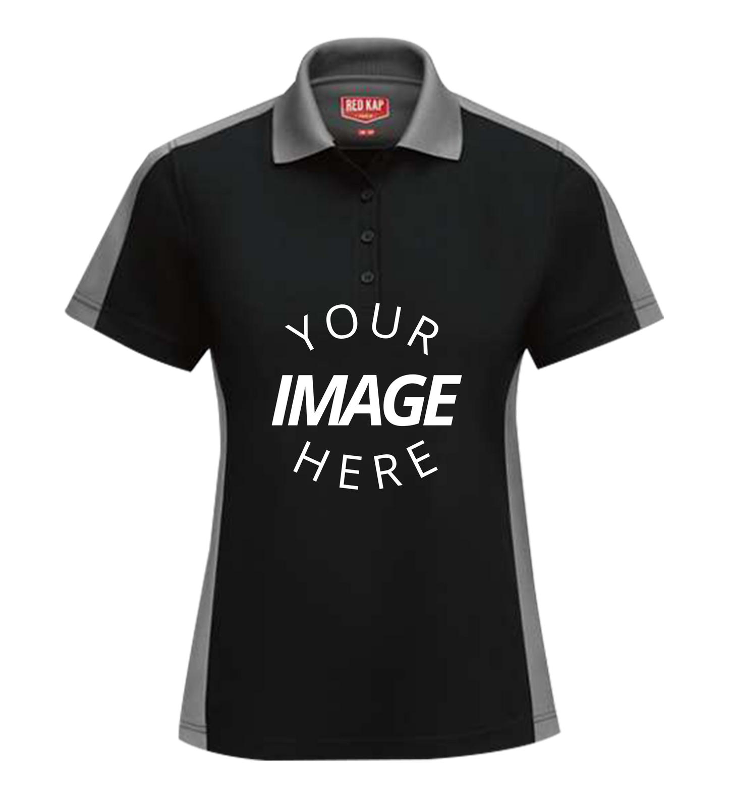 Women'S Short Sleeve Performance Knit Two-Tone Polo