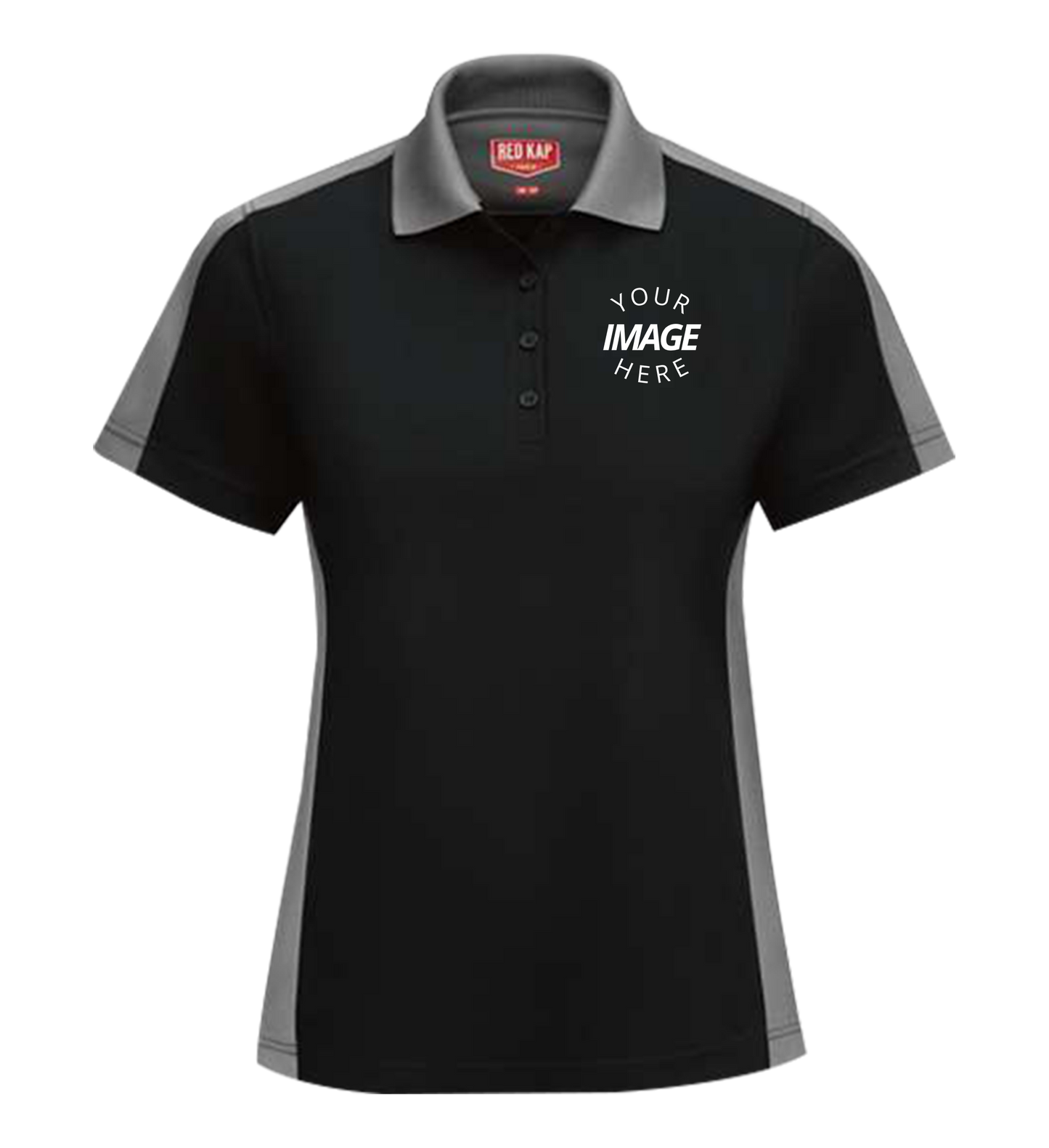 Women'S Short Sleeve Performance Knit Two-Tone Polo