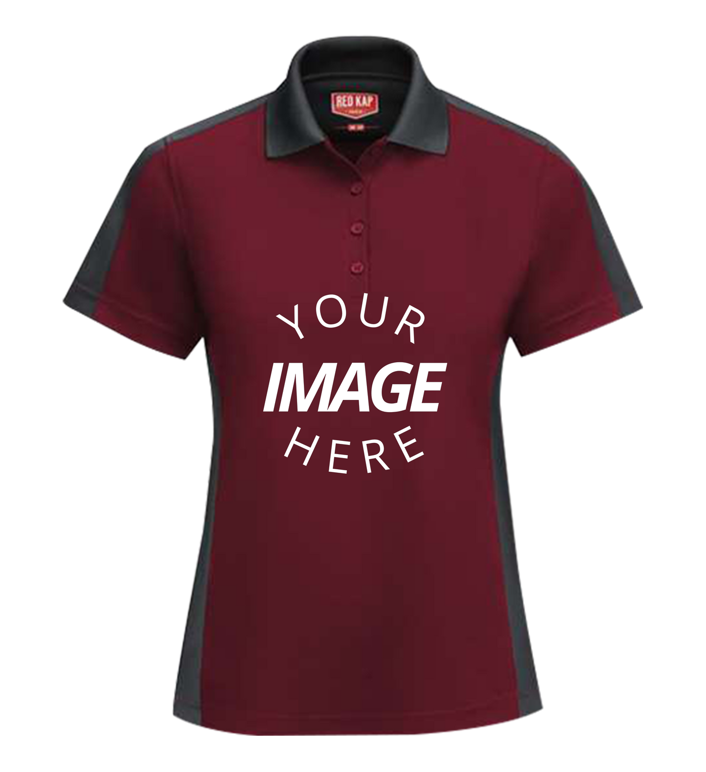 Women'S Short Sleeve Performance Knit Two-Tone Polo