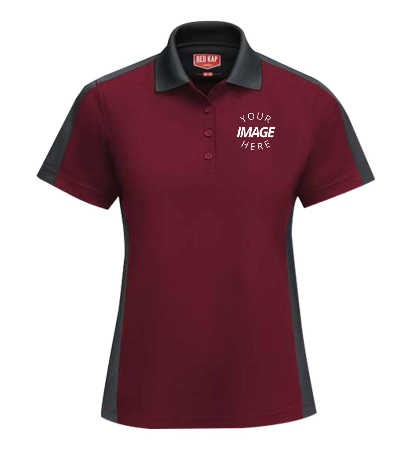 Women'S Short Sleeve Performance Knit Two-Tone Polo