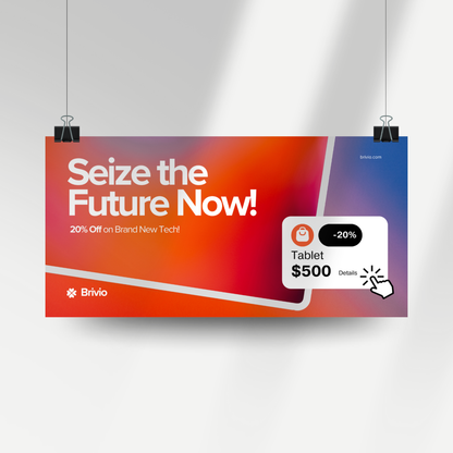 Banners 6′ × 2′
