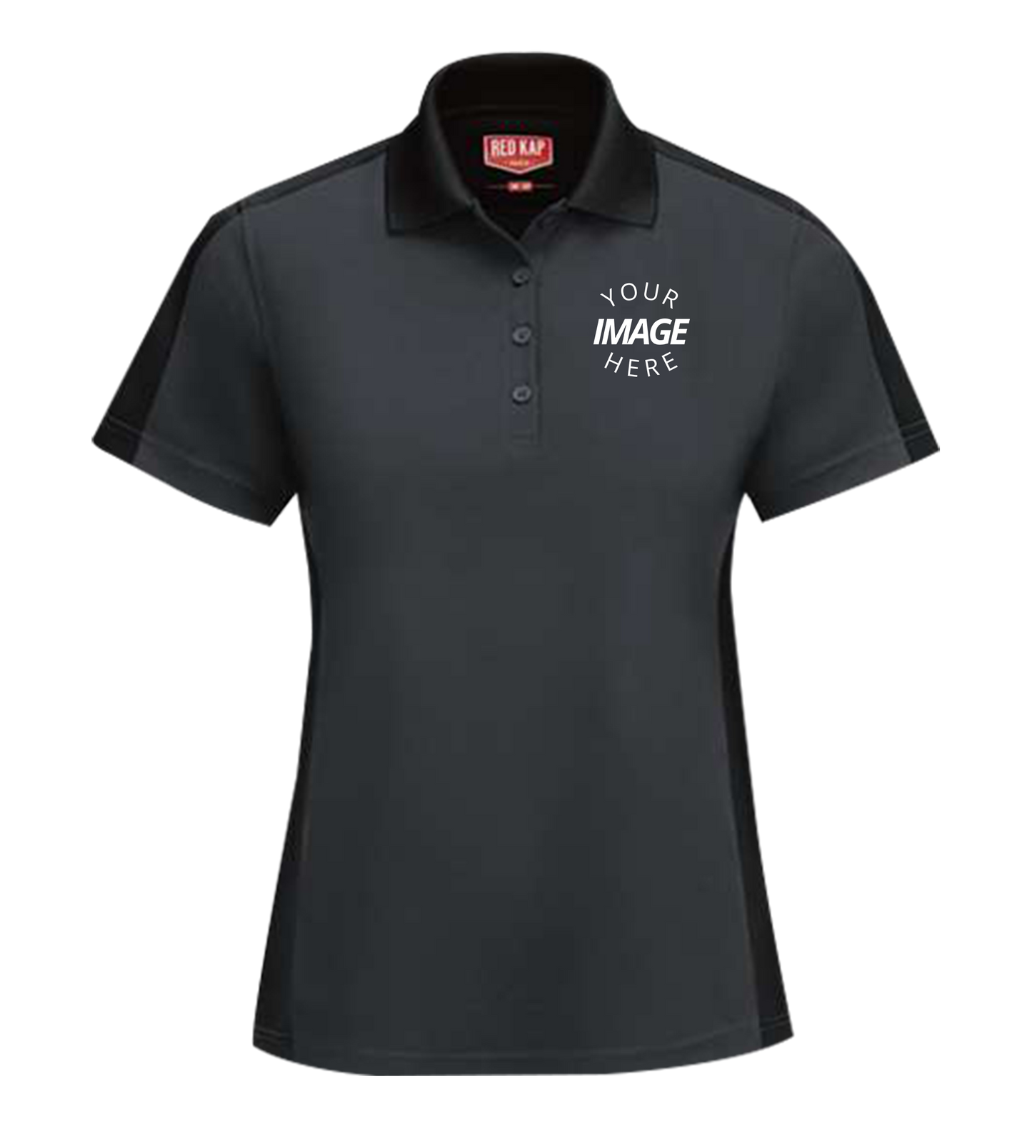 Women'S Short Sleeve Performance Knit Two-Tone Polo