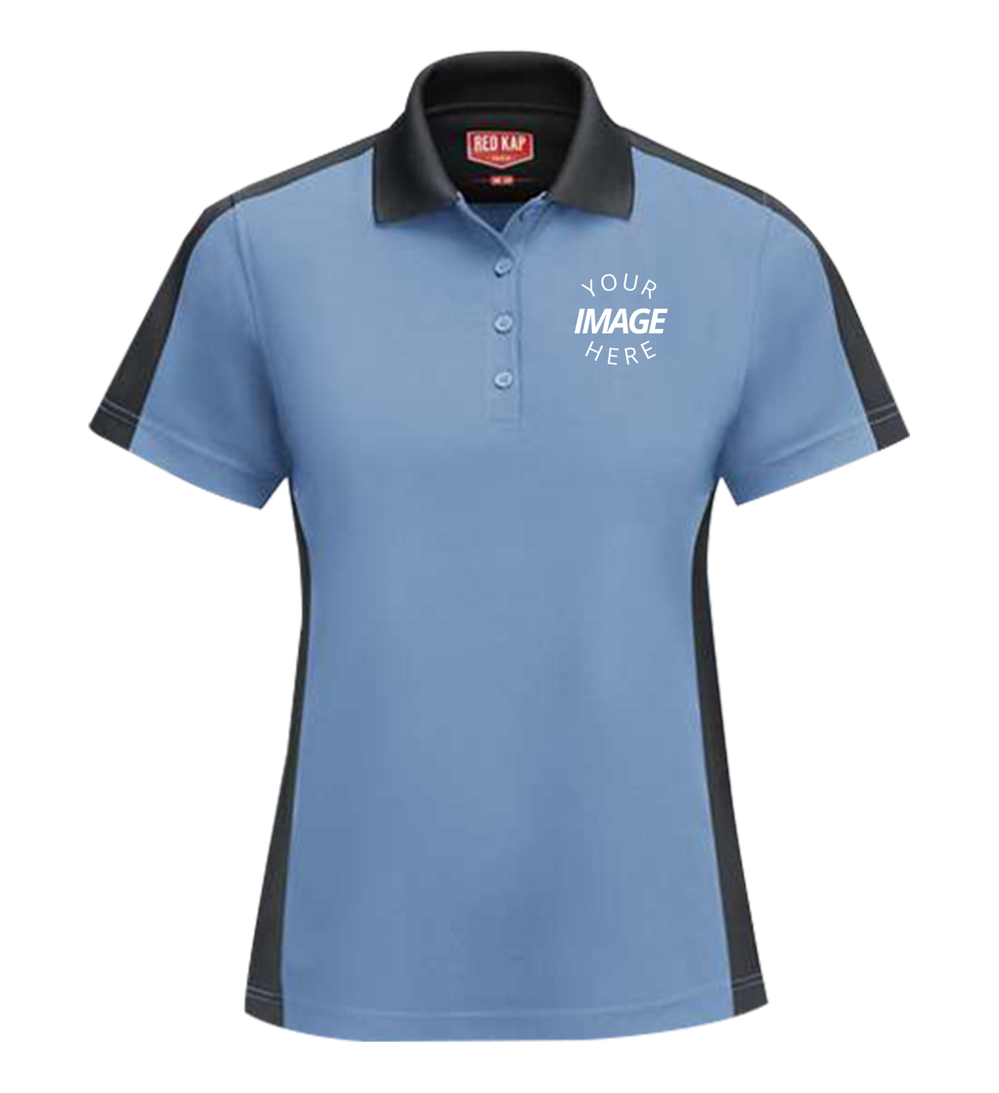 Women'S Short Sleeve Performance Knit Two-Tone Polo