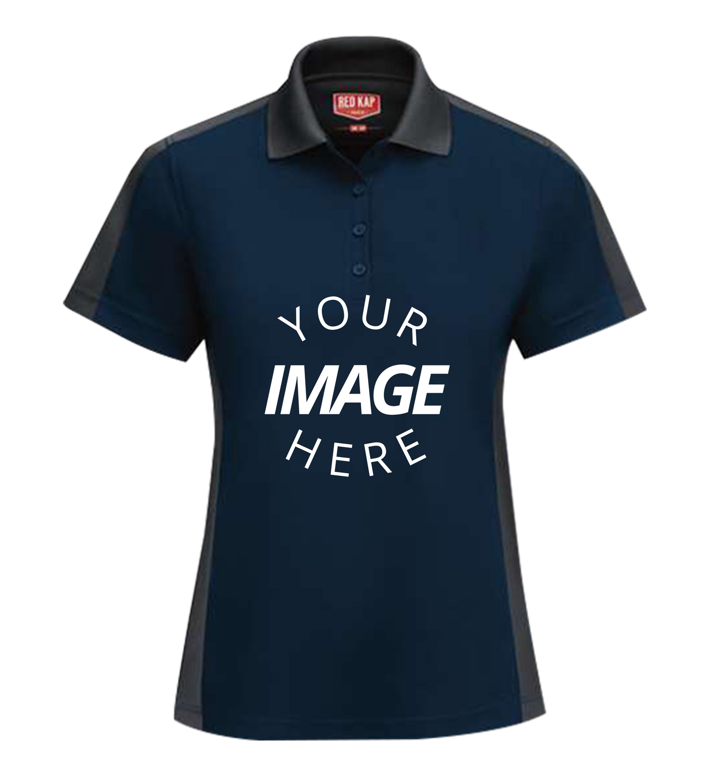 Women'S Short Sleeve Performance Knit Two-Tone Polo
