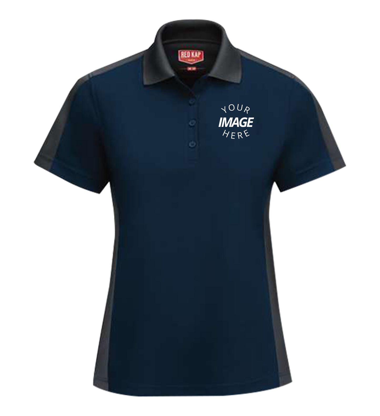 Women'S Short Sleeve Performance Knit Two-Tone Polo