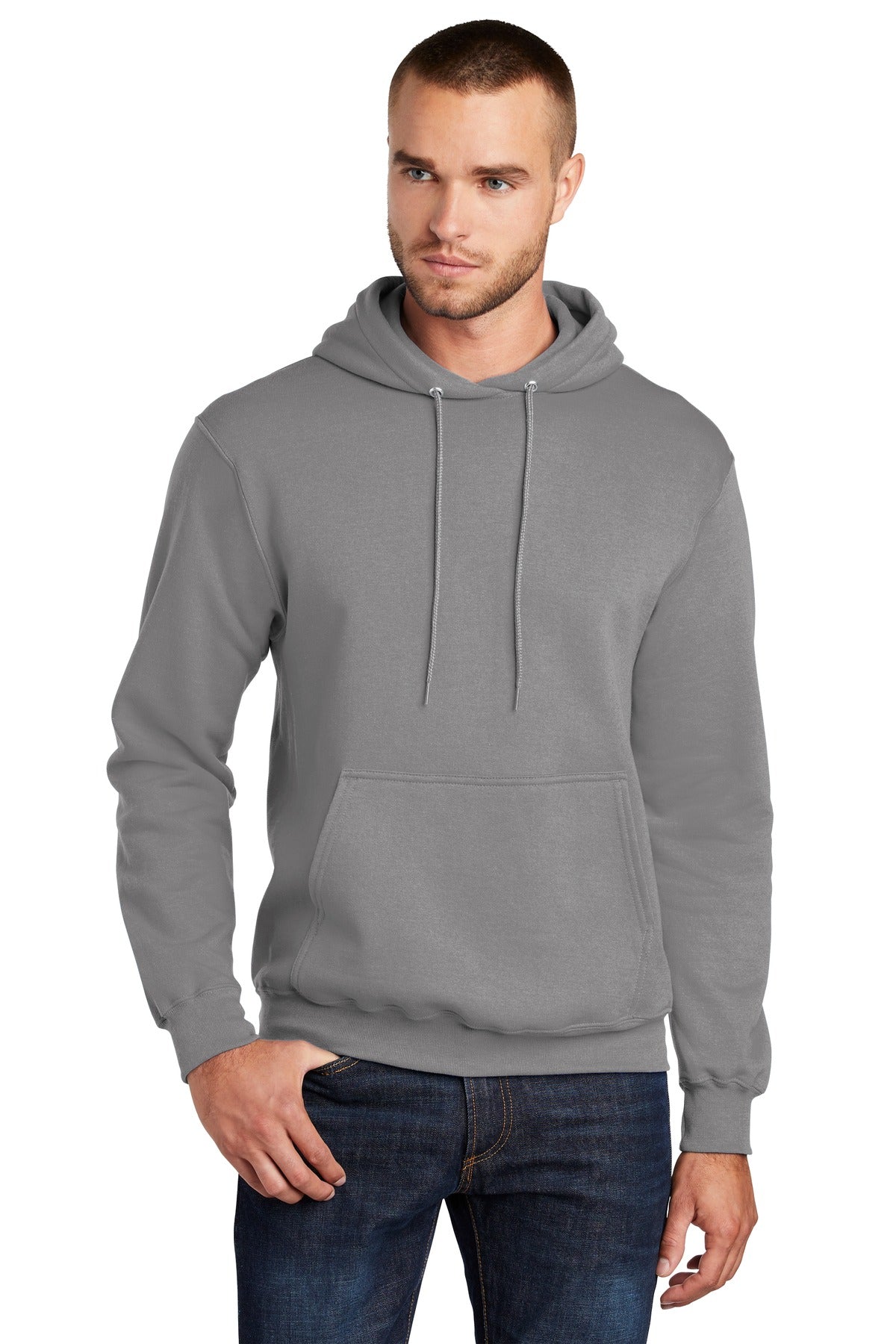 Port & Co Core Fleece Pullover Hooded Sweatshirt. PC78H