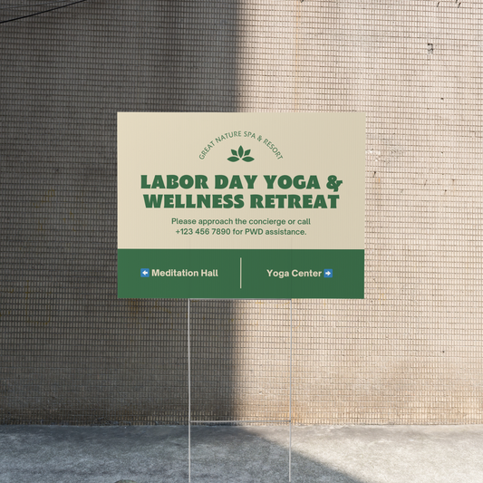 Yard Signs 24″ × 36″
